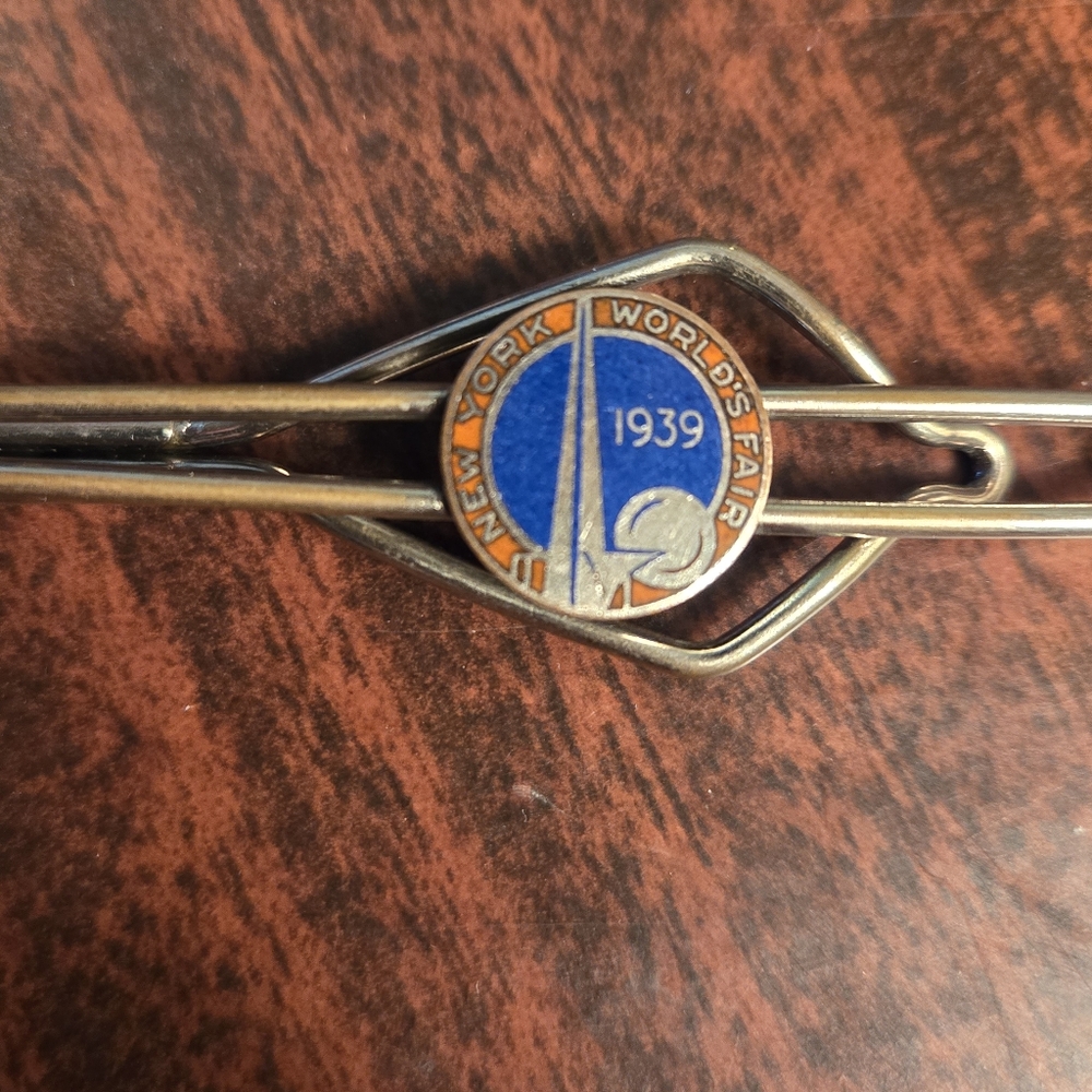 1939 Worlds Fair Tie Clip, A Piece of History